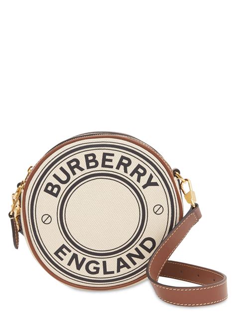 Burberry Round Leather Louise Bag 